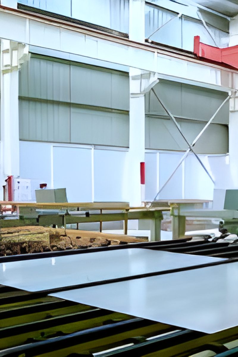 glass manufacturing factory