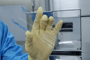 ultra-thin flexible glass